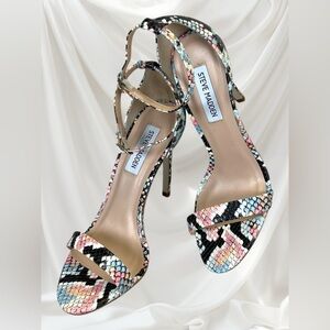 Steve Madden | Brandie Pastel Multi Sandal Heels